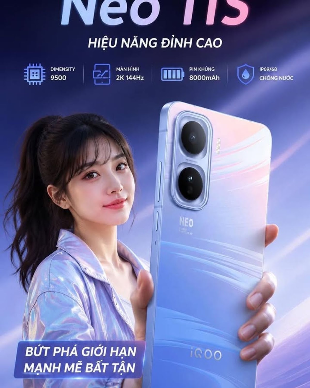 iQOO Neo 11S は、8,000 mAh バッテリーと Dimensity 9500 を備えた非常に強力な構成を明らかにしています。これは多くの競合他社を警戒させるフラッグシップですか?