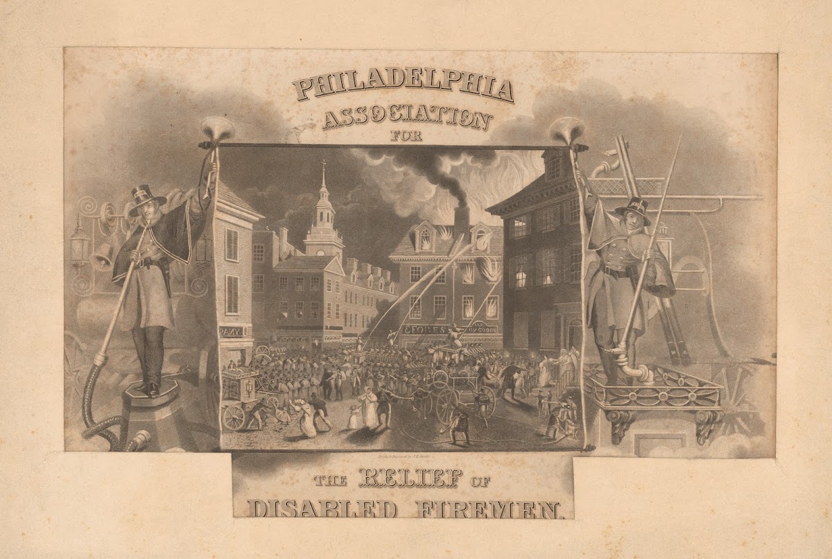 Philadelphia Association for the Relief of Disabled Firemen 1830 1840