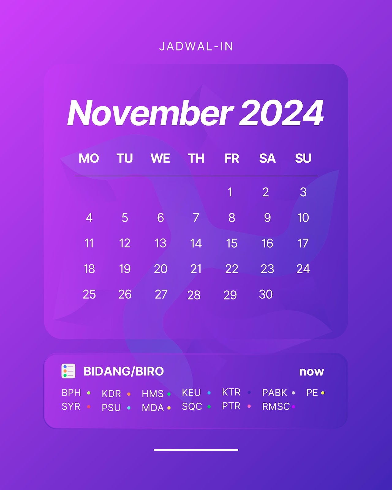 Jadwal-in