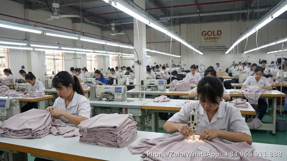 BCG Clothing Company - Gold Garment Vietnam