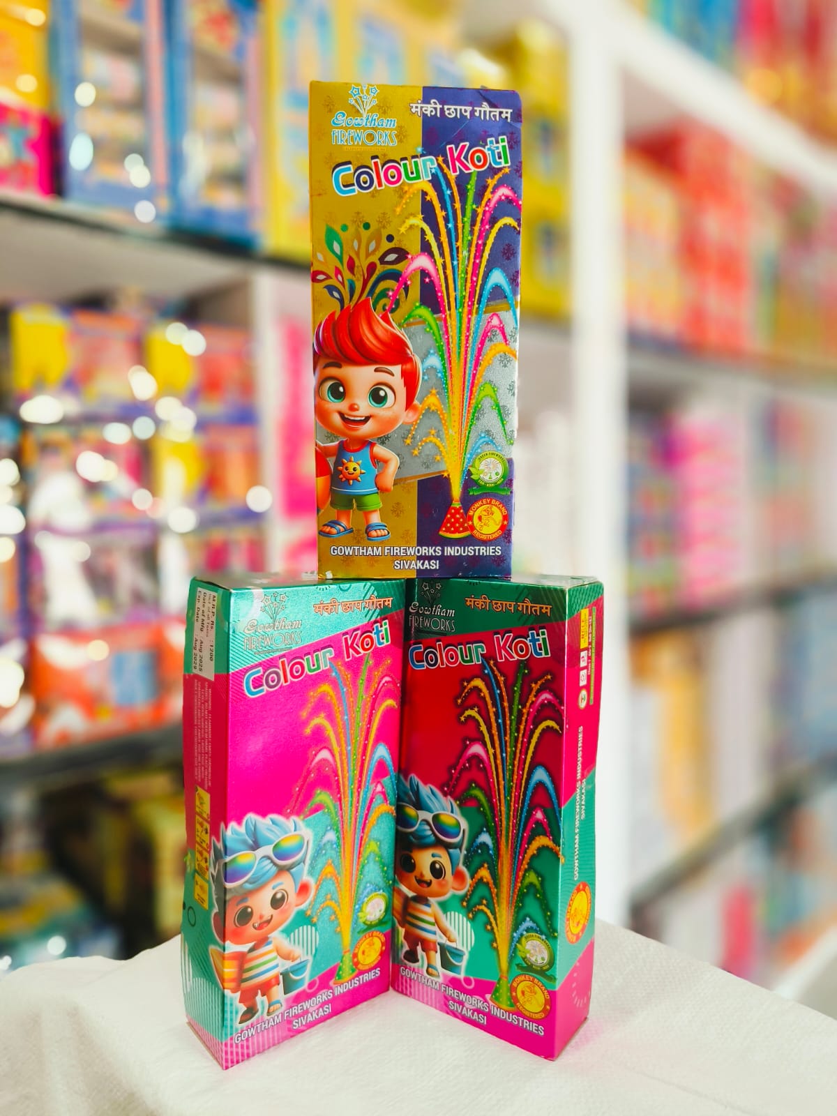 FLOWERPOT COLOUR KOTI(10 PCS)