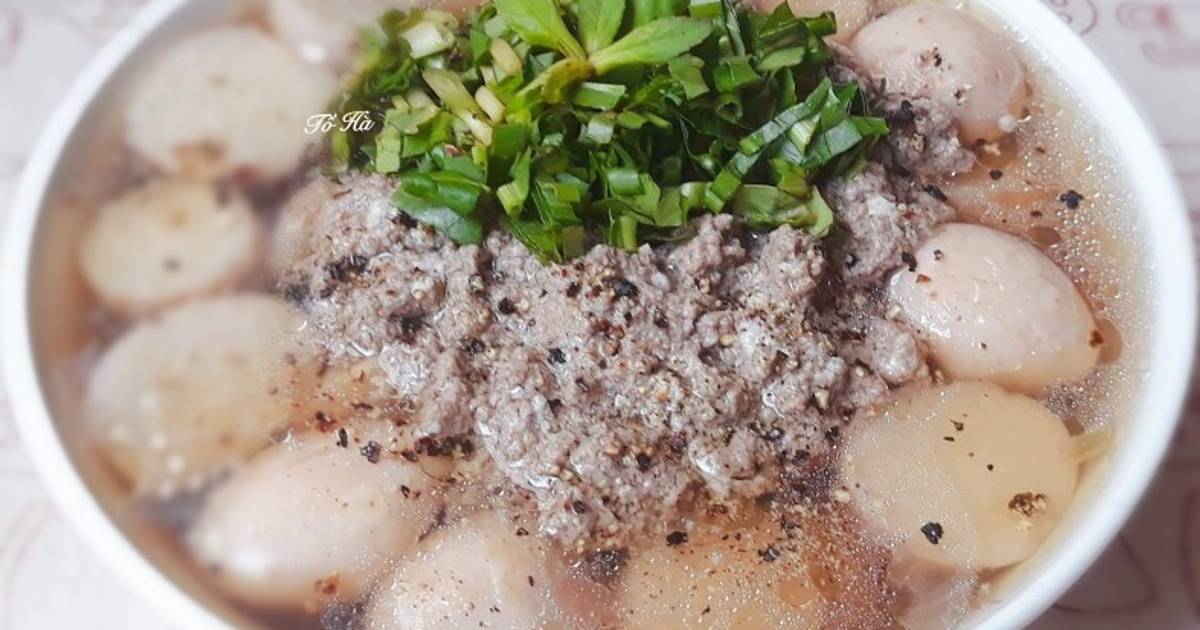 Canh khoai sọ - cua đồng