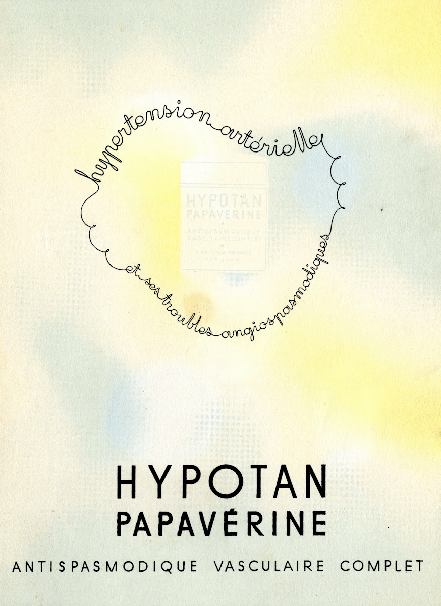 Hypotan Papavérine 1910 1950