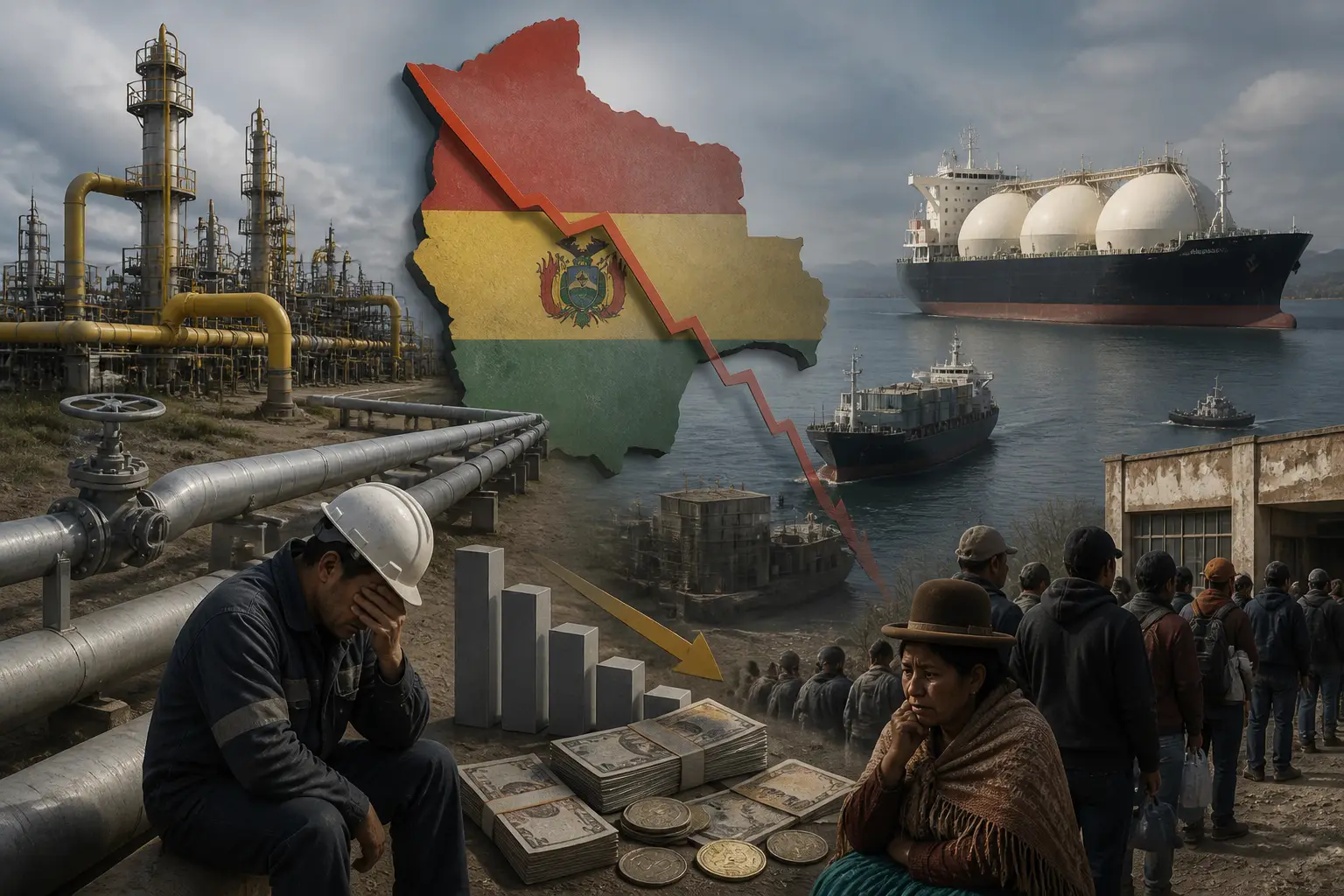 Editorial image for Bolivia's fossil gas decline sparks economic and social challenges