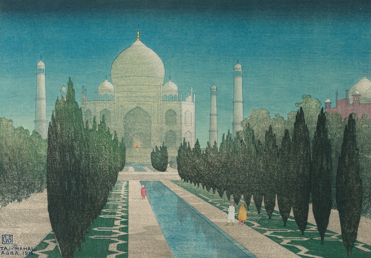 Taj Mahal Agra 1916
