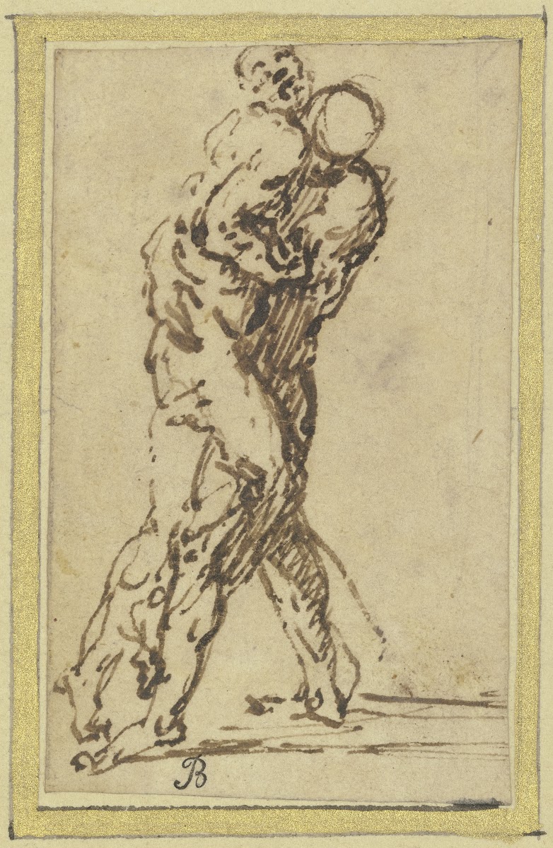 Studies of Wrestlers ca 1620 1629