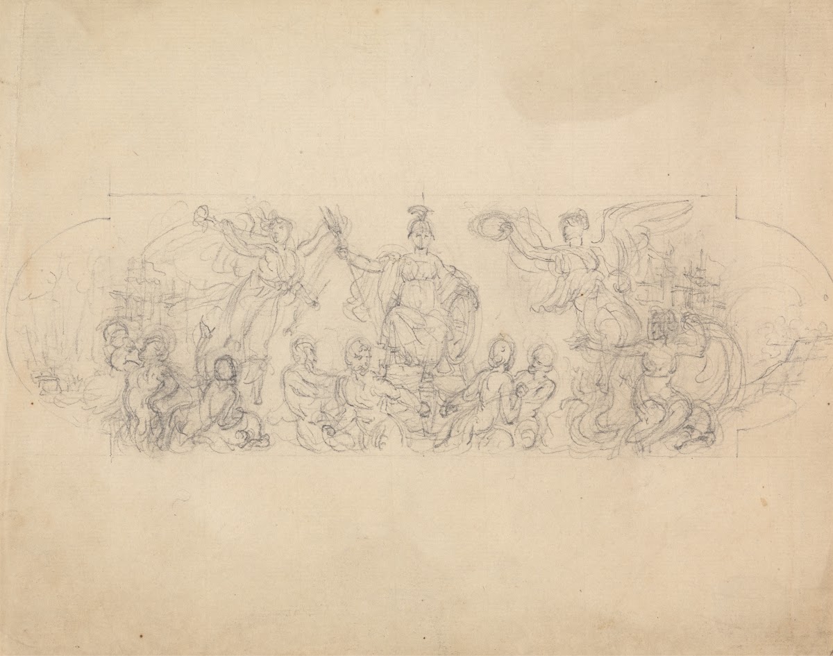 Allegorical Sketch of Victory