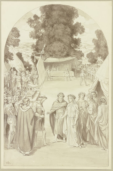 Irmelas betrothal ca 1884