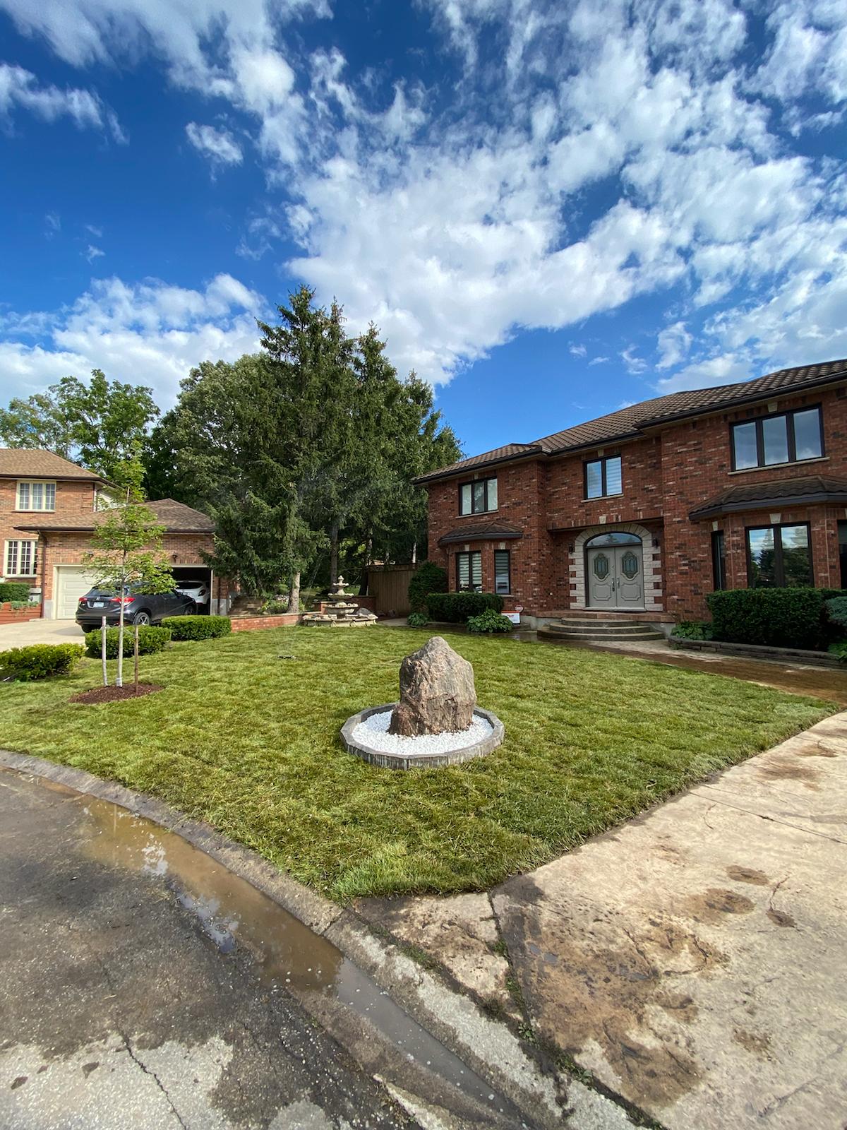 Custom softscape planting and garden design in London, Ontario