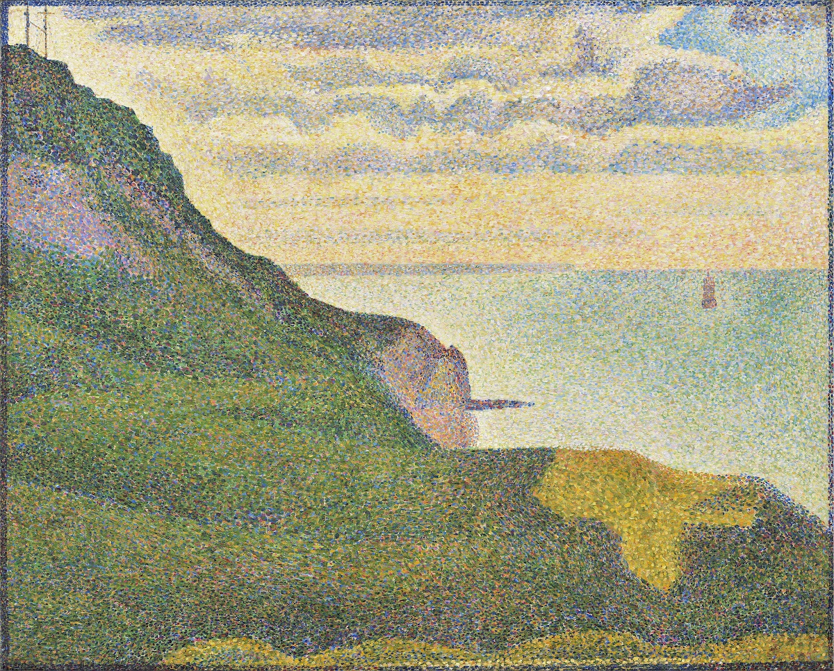 Seascape at Port en BessinNormandy 1888