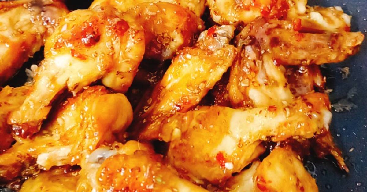 Cánh gà rang muối sả