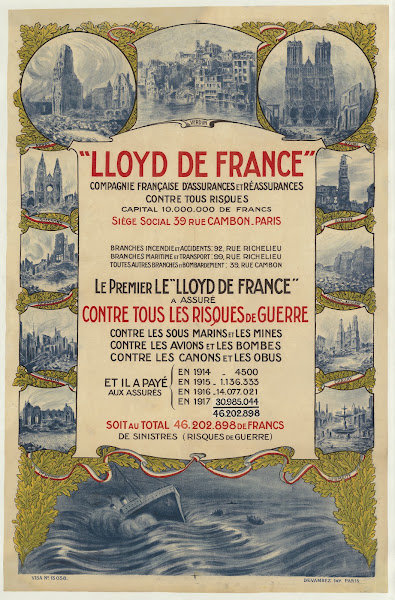 Lloyd de France compagnie française dassurances et réassurances contre tous risq