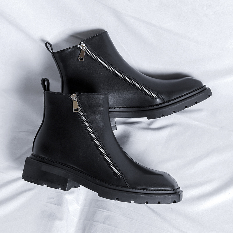 Men's Chelsea Boots 4512-R with Zipper
