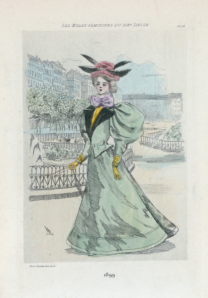 1899 Womens fashion in nineteenth century Paris 1902