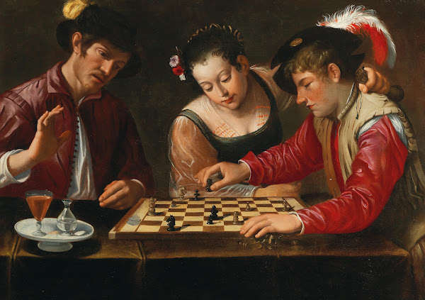 Chess Players 17th Century