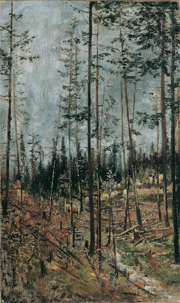 Waldschlag Bei Gödöllö 1879
