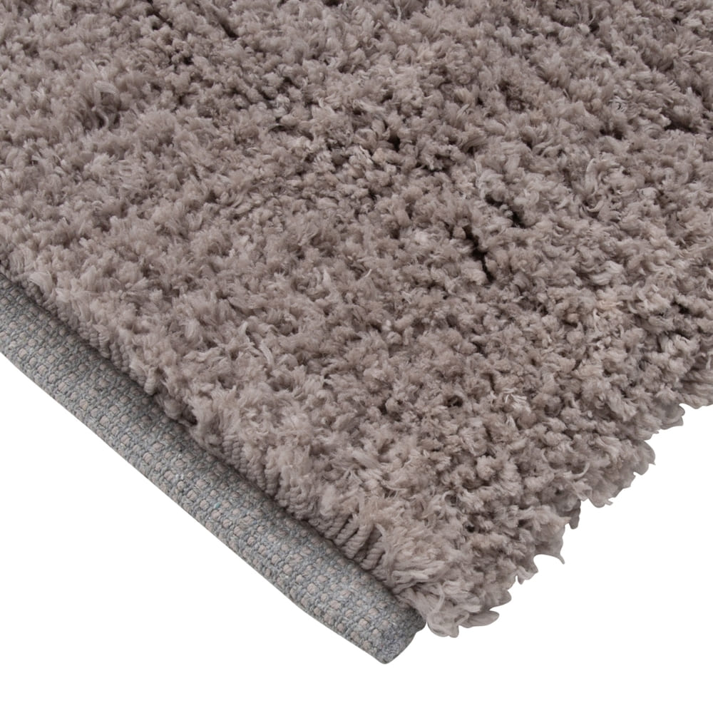 Tapete de baño de algodón Moda™ afelpado color gris