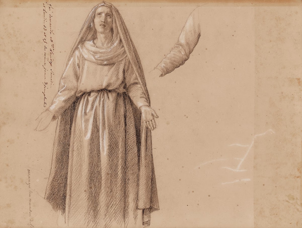 Etude pour la Mort de la Vierge 1831 1839