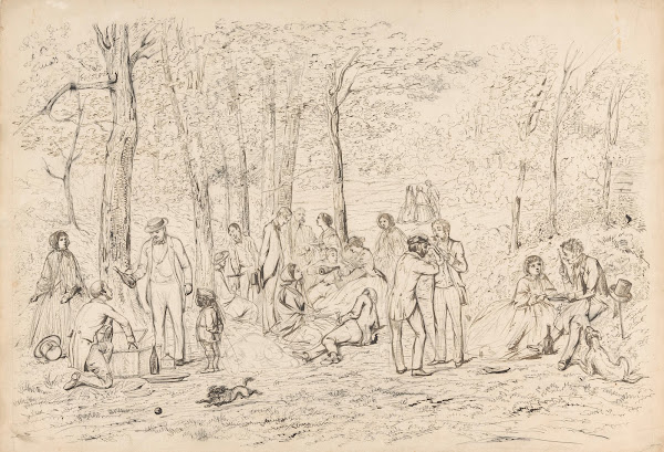 Picknick in het bos 1848   1927
