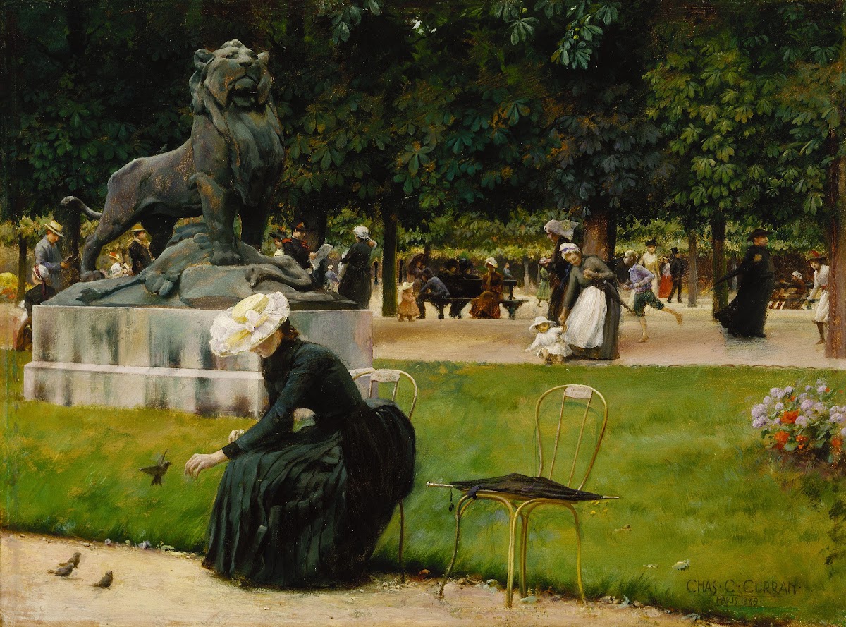 In the Luxembourg Garden 1889