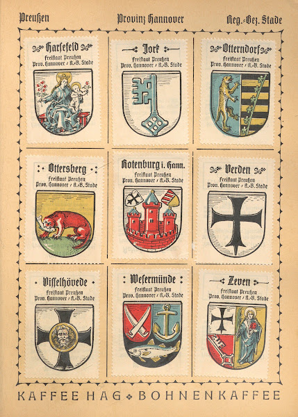 Deutsche Ortswappen German municipal coats of arms Pl27 1925