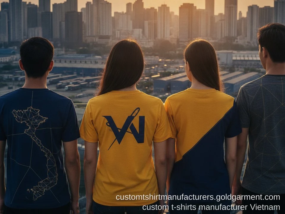 Why Vietnam is the Best Country to Manufacture custom t-shirts - Gold Garment Vietnam