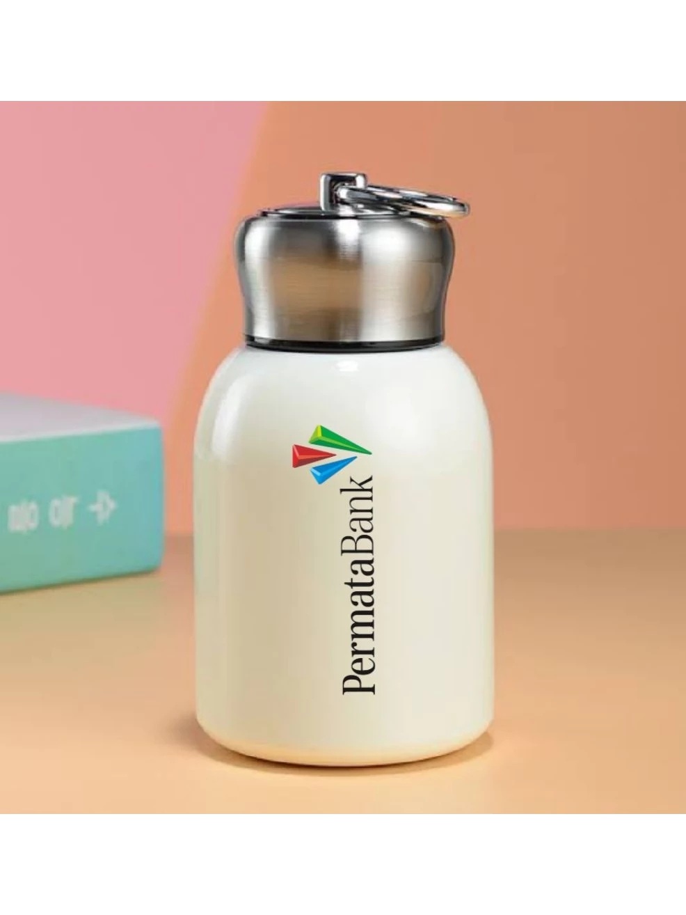 Thermos mini 300ml portabel costum/thermos gemoy tumbler stainless steel tumbler costum logo — foto 2