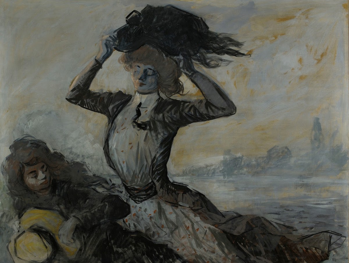Départ le coup de vent 1900