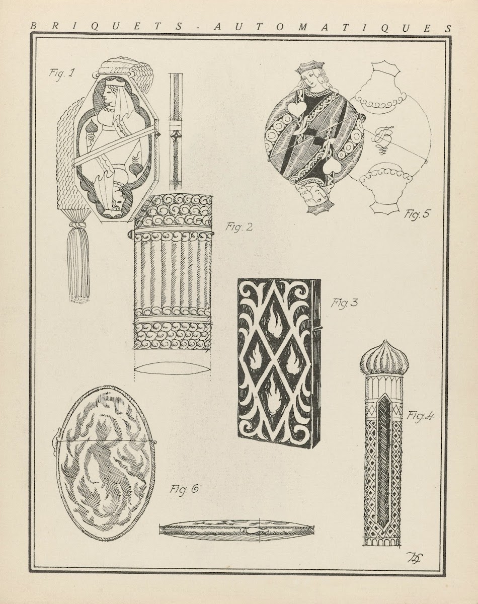 Briquets automatiques 1922