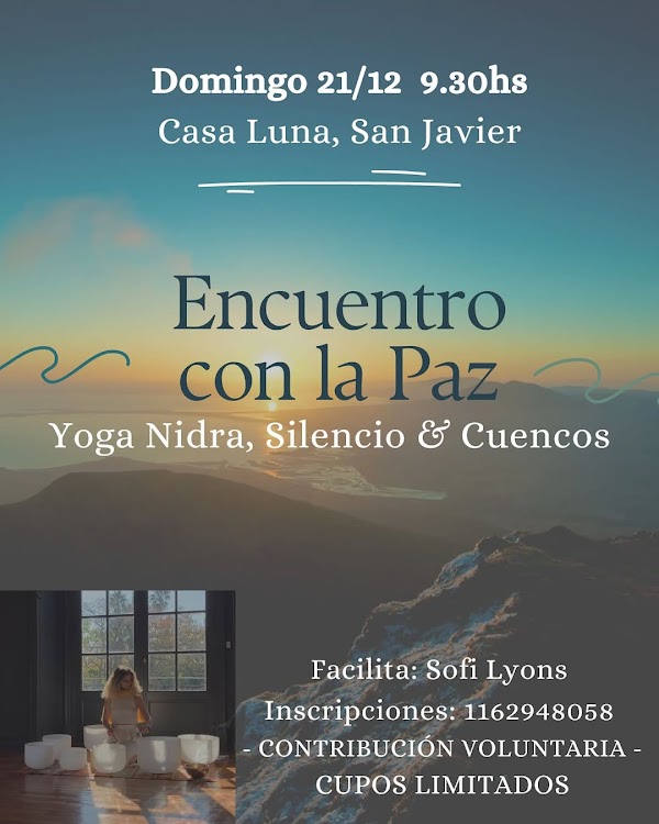 🤍✨ ENCUENTROS CON LA PAZ✨🤍 Yoga Nidra, Silencio & Cuencos