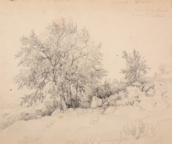 Paysage des Cévennes 1832