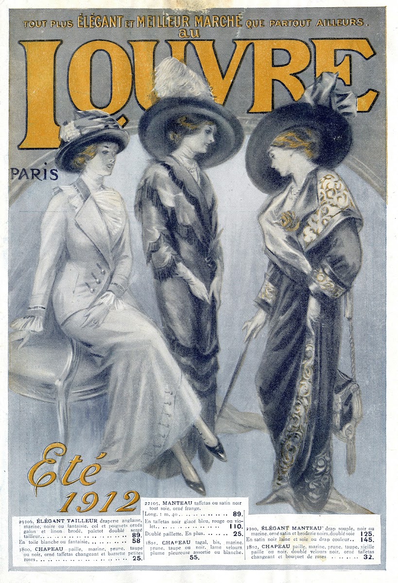 Au Louvre  Eté 1923