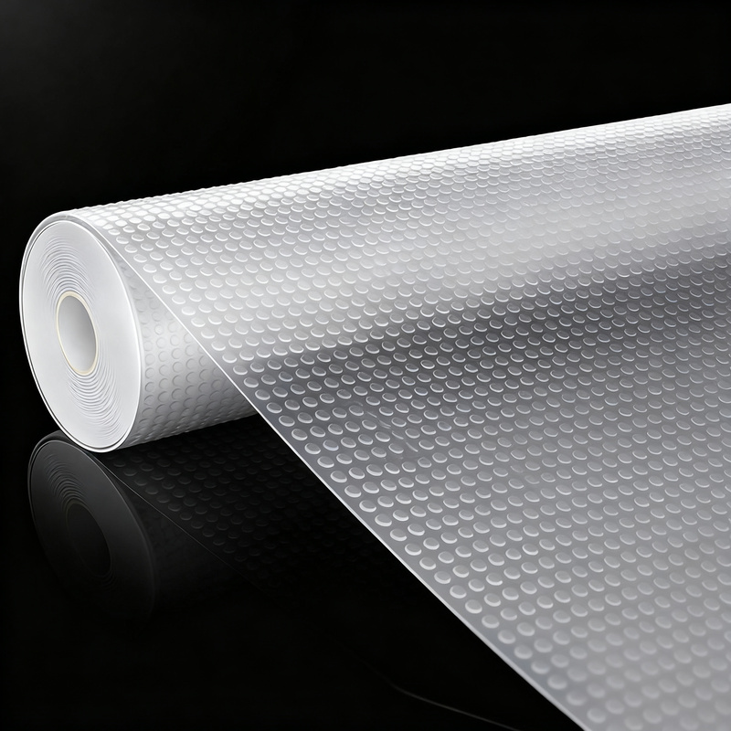 Drawer mat with nubs, self-adhesive