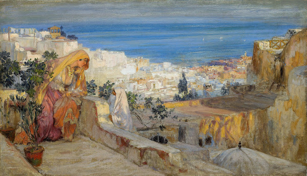 Arab Women On A Rooftop Algiers Beyond