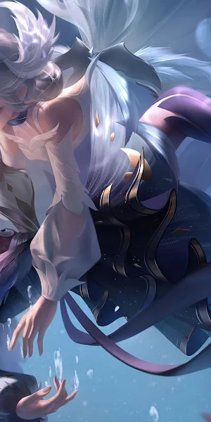 Fantasy, Honor of Kings, Underwater, Games Full HD Wallpaper Background