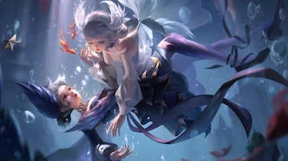 Honor of Kings Little Joe Swan Dream Doujin 4K Wallpaper