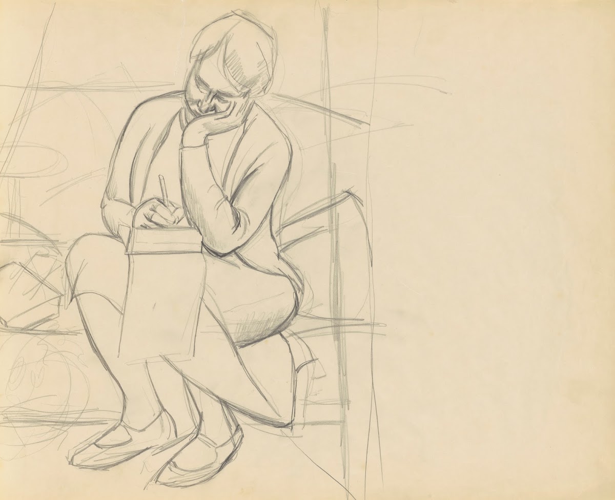 Sketchbook of Fred J Porter 1930s