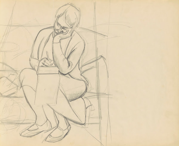 Sketchbook of Fred J Porter 1930s