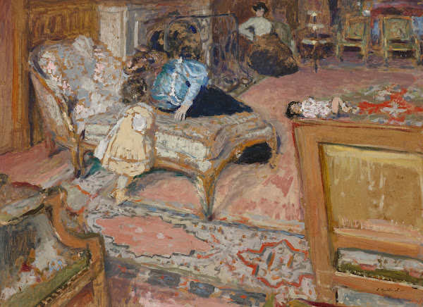 Confidence les enfants Bernheim au salon 1905