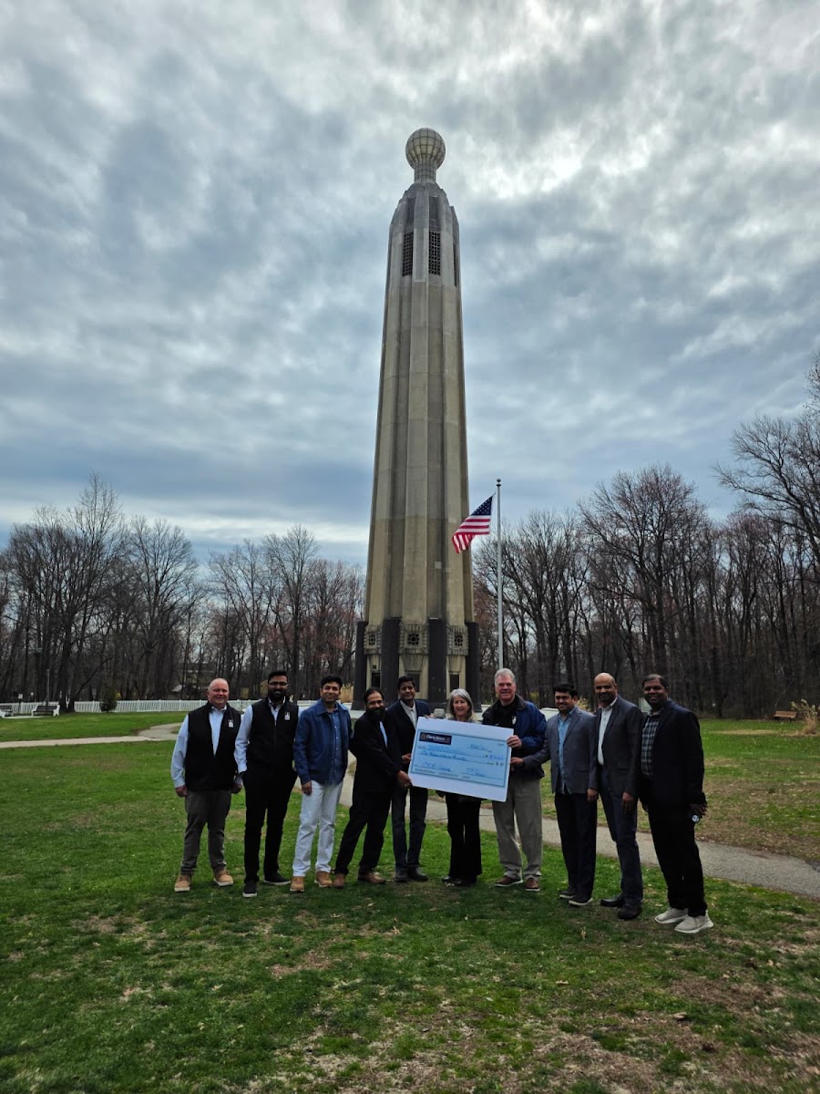 ITServe Alliance New Jersey Chapter Generous donation to The Thomas Edison Center at Menlo Park