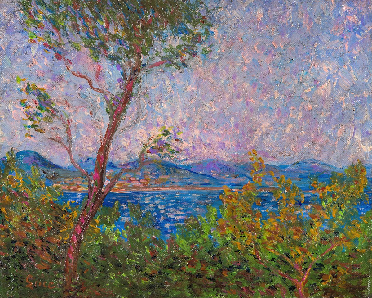 Saint Tropez au bord de la mer Méditerranée 1893