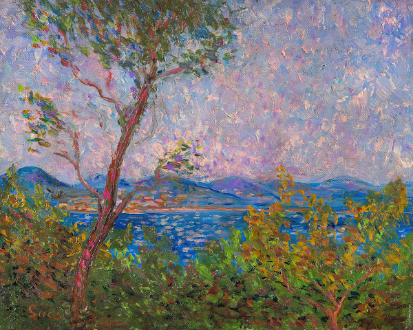 Saint Tropez au bord de la mer Méditerranée 1893