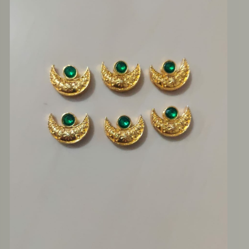 Round Chandra Green-C201-pack of 6