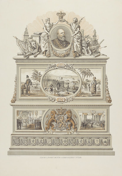 Memorial Plaque For The 25th Anniversary Of King William IIIs Reign 1874