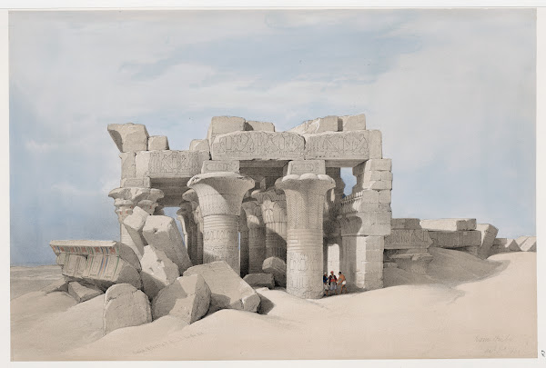 Kom Ombo Nov 21st 1838 1846 1849