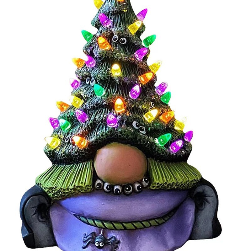 Christmas Gnome Sculpture made of Resin