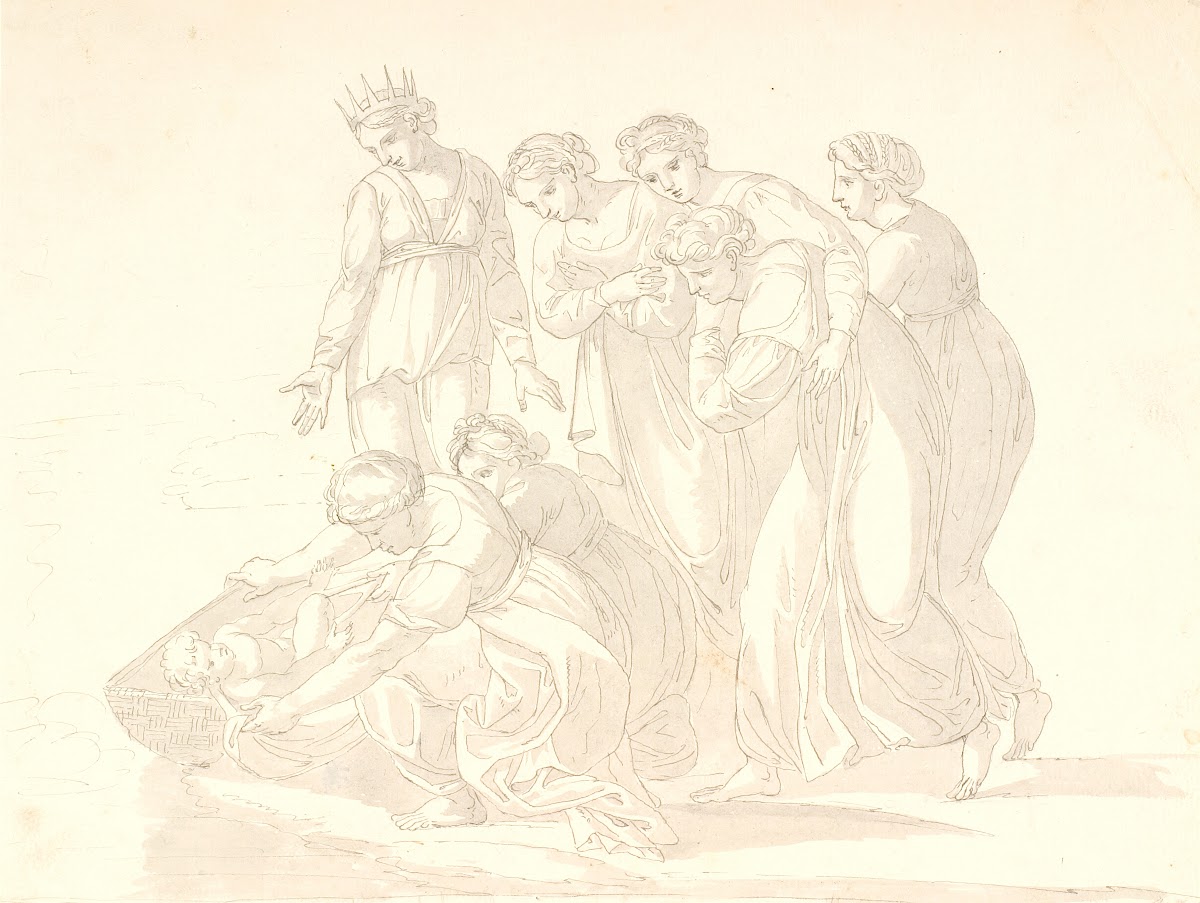 Faraos datter finder Moses 1803