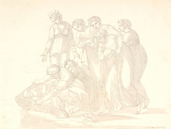 Faraos datter finder Moses 1803