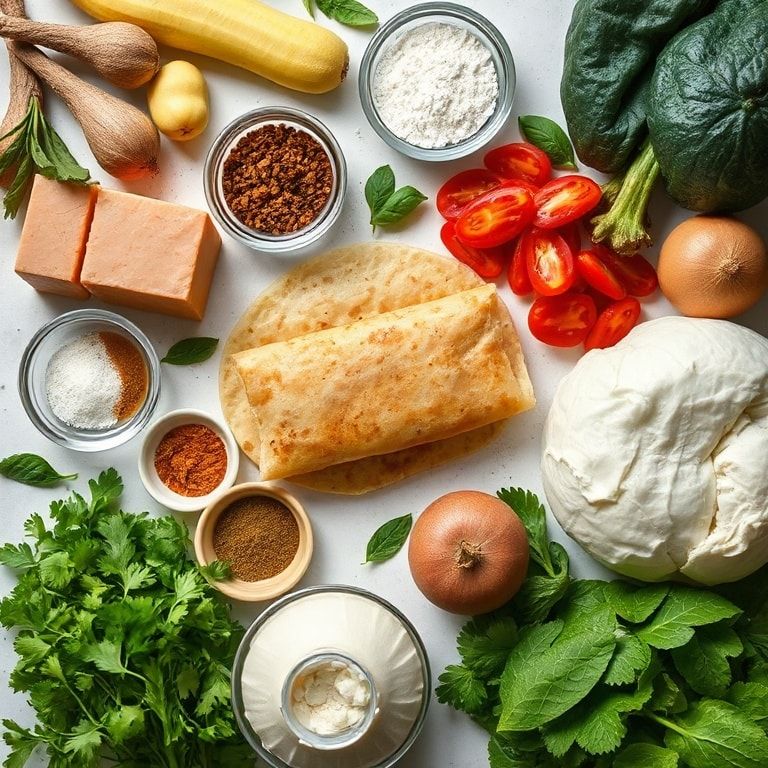 Ingredients for Melty Pupusas with Curtido: Comfort Food Made Easy – Quick & Cheesy Homemade Lunch