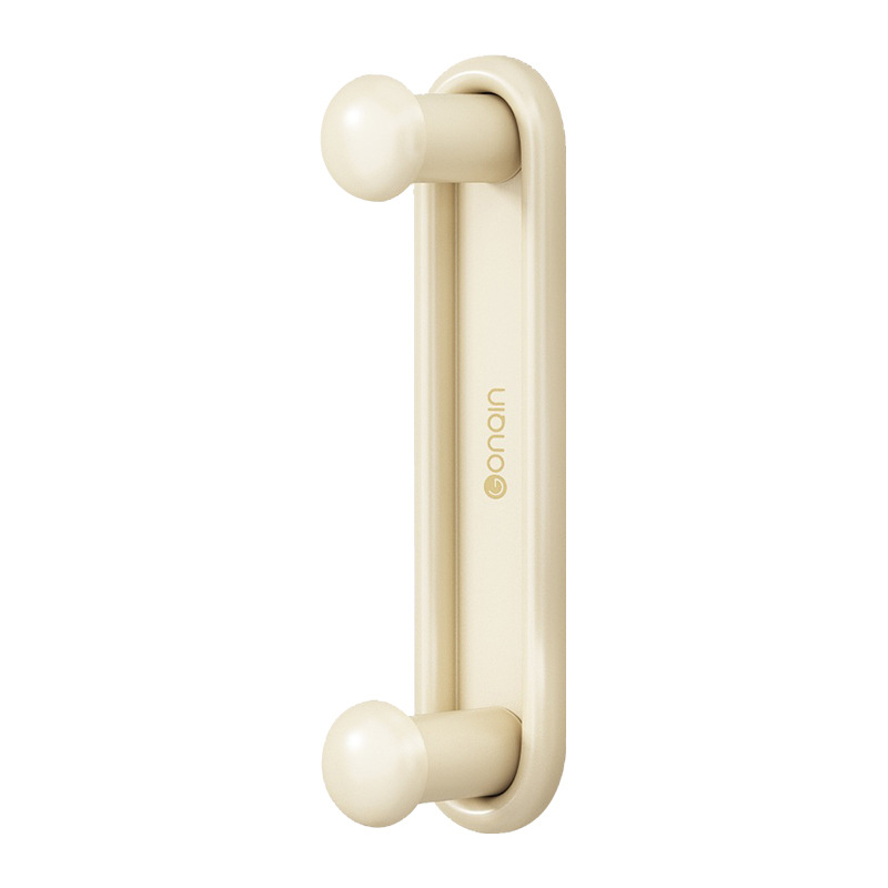 Wall-mounted clothes rod for balcony and laundry room